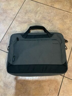 Targus 14" Cypress Slim Briefcase with EcoSmart - Gray NWOT